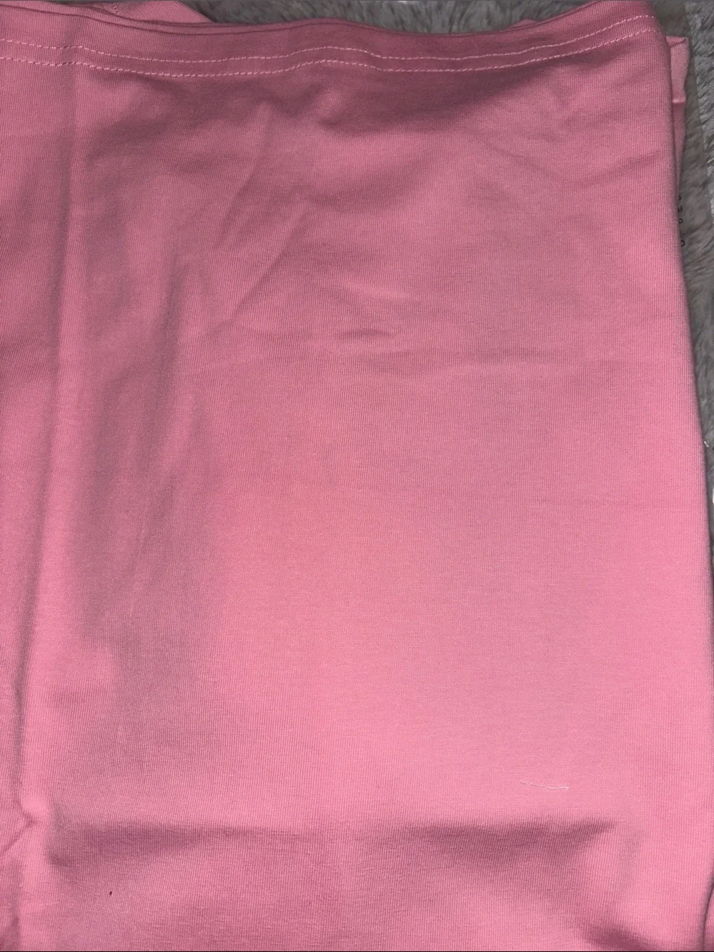 CHANEL Pink Tee with Black Logo Print - Picture 2 of 2